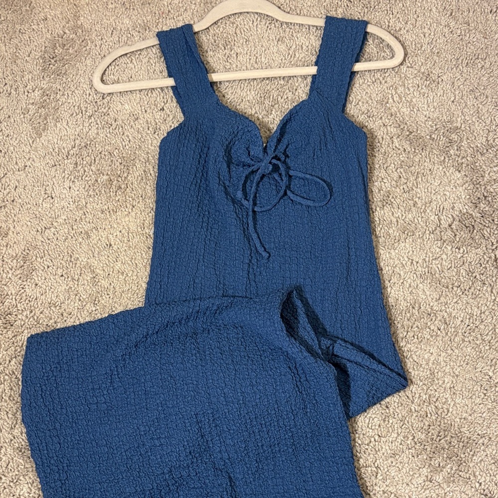Jessica Simpson Blue Maxi Dress